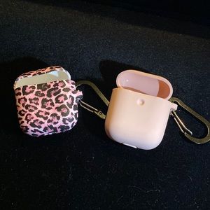 2 Silicone Shockproof Cases for Airpods 1st and AirPods 2nd